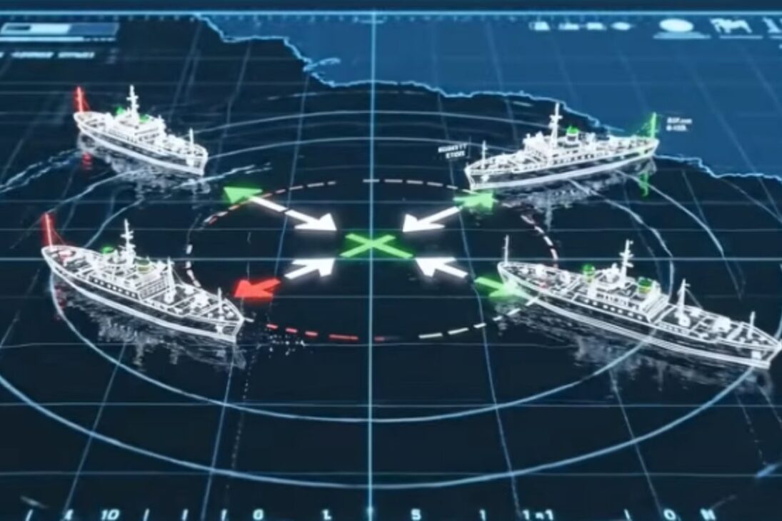 Navios sem faróis usam luzes de navegação, radar e AIS para evitar ofuscamento e navegar com segurança no mar.
