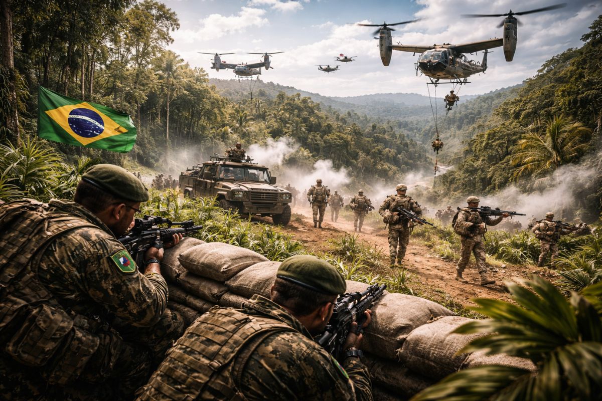 Se os EUA entrassem em guerra com o Brasil, maior temor de Washington não seria atacar, mas enfrentar um território imenso, resistência prolongada e uma ocupação cara