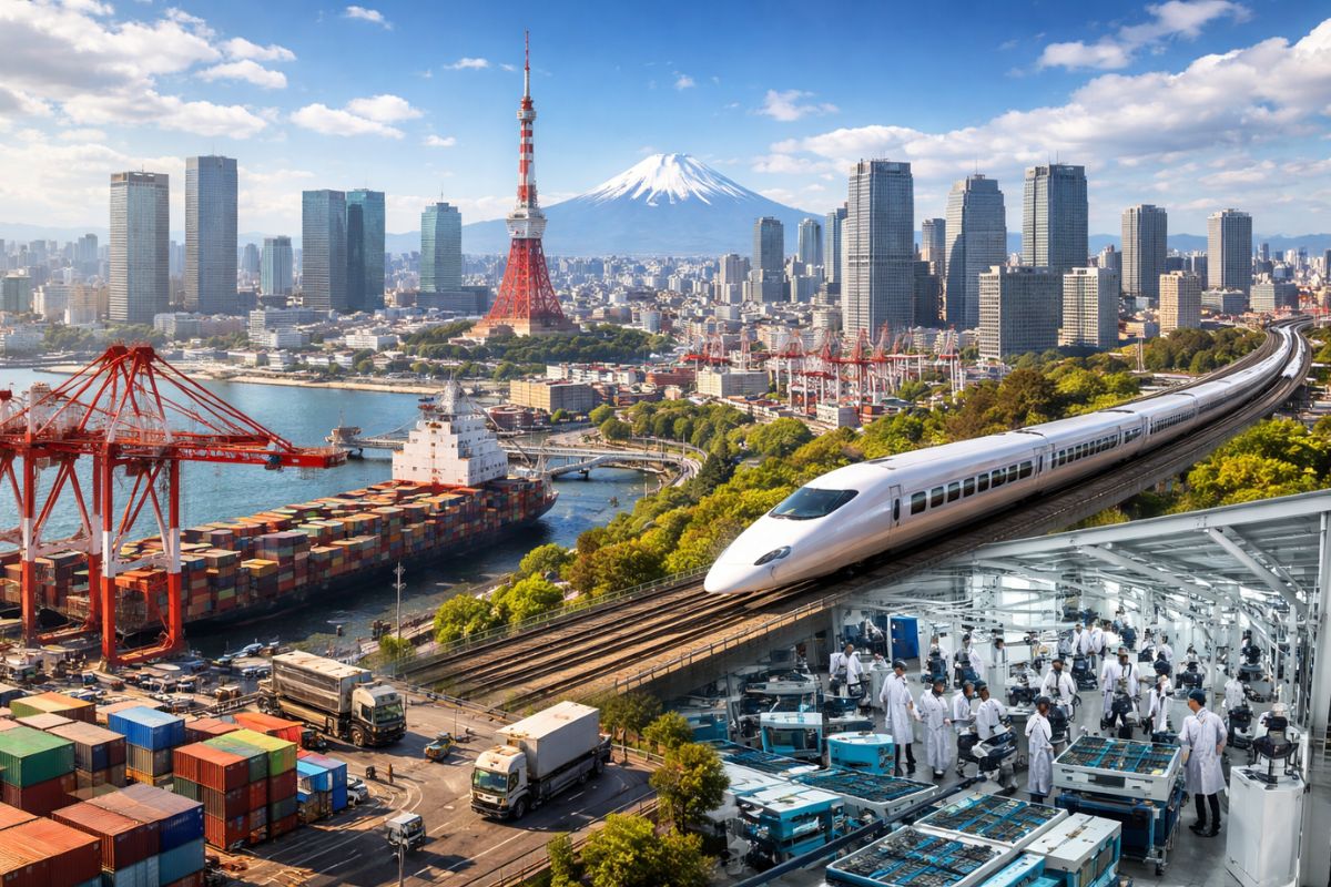 Sem petróleo, sem espaço e com terremotos constantes, Japão transforma desvantagem extrema em potência global ao importar tudo, agregar tecnologia, dominar eficiência (2)