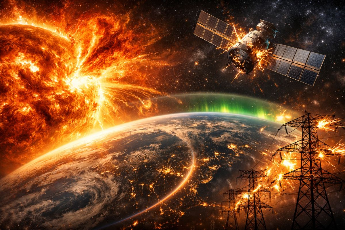 Tempestade solar surpreende cientistas ao atingir força G3 e pode