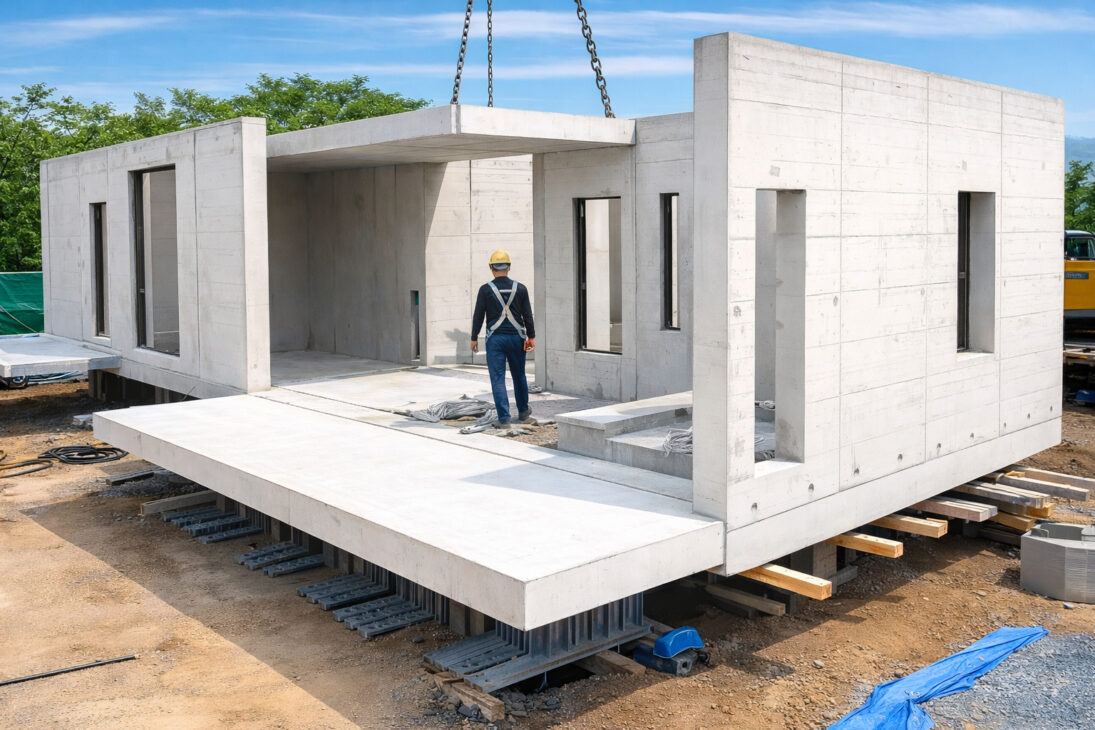 casa de concreto em 2 semanas
