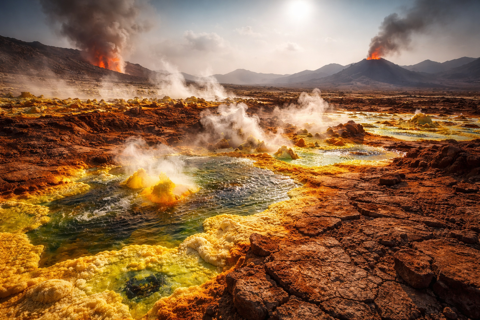 deserto de Danakil