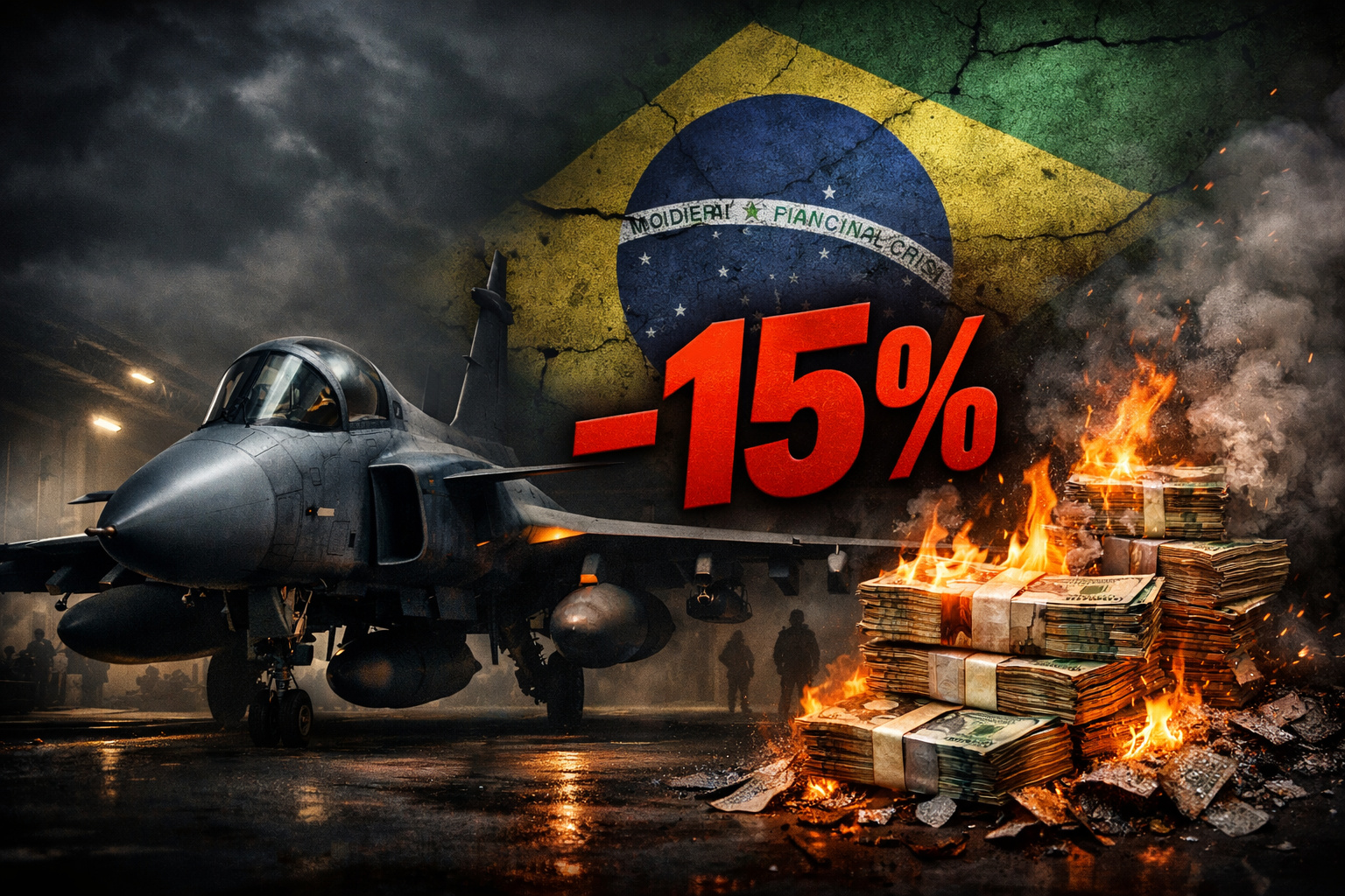 O Brasil aprovou R$ 30 bilhões para as Forças Armadas fora do arcabouço fiscal, mas em 2025, o orçamento de defesa encolheu 15% em uma década, os juros dos Gripen já consumiram o equivalente a dois aviões, e 86,2% dos recursos vão para salários antes de qualquer operação militar