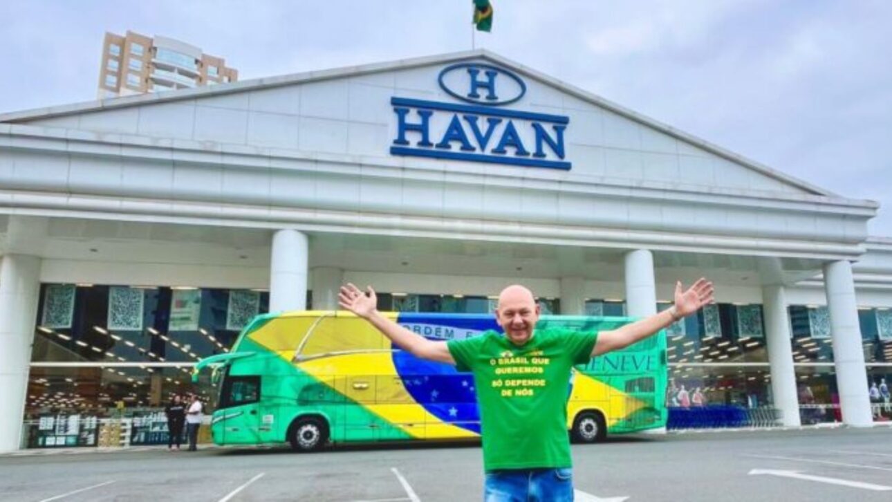 Megaloja da Havan em construção na cidade de Garibaldi com investimento de R$ 100 milhões e previsão de gerar 200 empregos na Serra Gaúcha.
