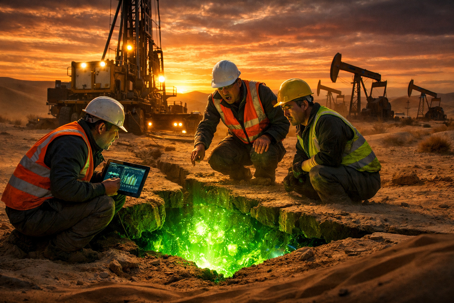 Geólogos que vasculhavam dados de poços de petróleo no deserto da China encontraram o primeiro depósito de urânio em arenito eólico da história, uma formação geológica que ninguém havia explorado para urânio em 70 anos de mineração nuclear