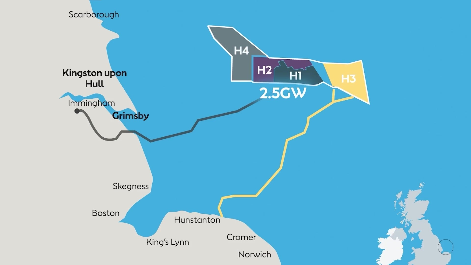 231 turbinas de 260 metros a 160 km da costa, monopilhas do peso de nove baleias-azuis cravadas no Mar do Norte e um navio-guindaste mais alto que a Torre Eiffel: o Hornsea 3 será em 2027 o maior parque eólico offshore do planeta, e suas primeiras peças já chegaram à Inglaterra
