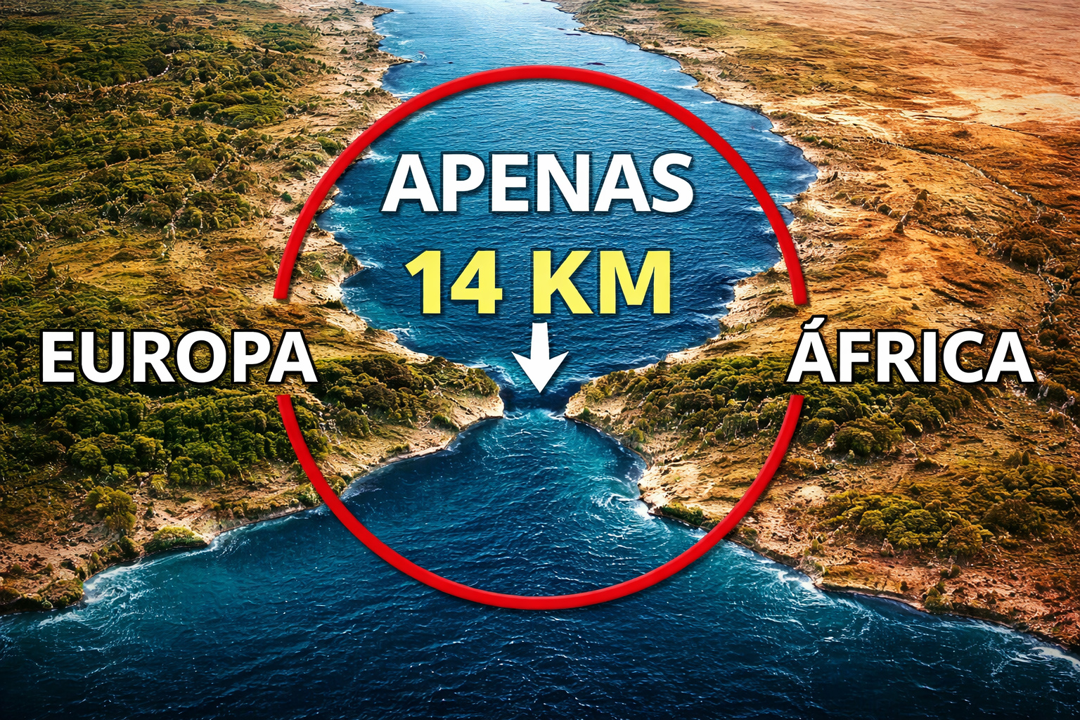 Há 45 anos a Espanha e o Marrocos tentam conectar a Europa à África por uma obra de apenas 14 quilômetros no Estreito de Gibraltar e uma falha tectônica ativa no fundo do mar continua tornando o projeto quase impossível