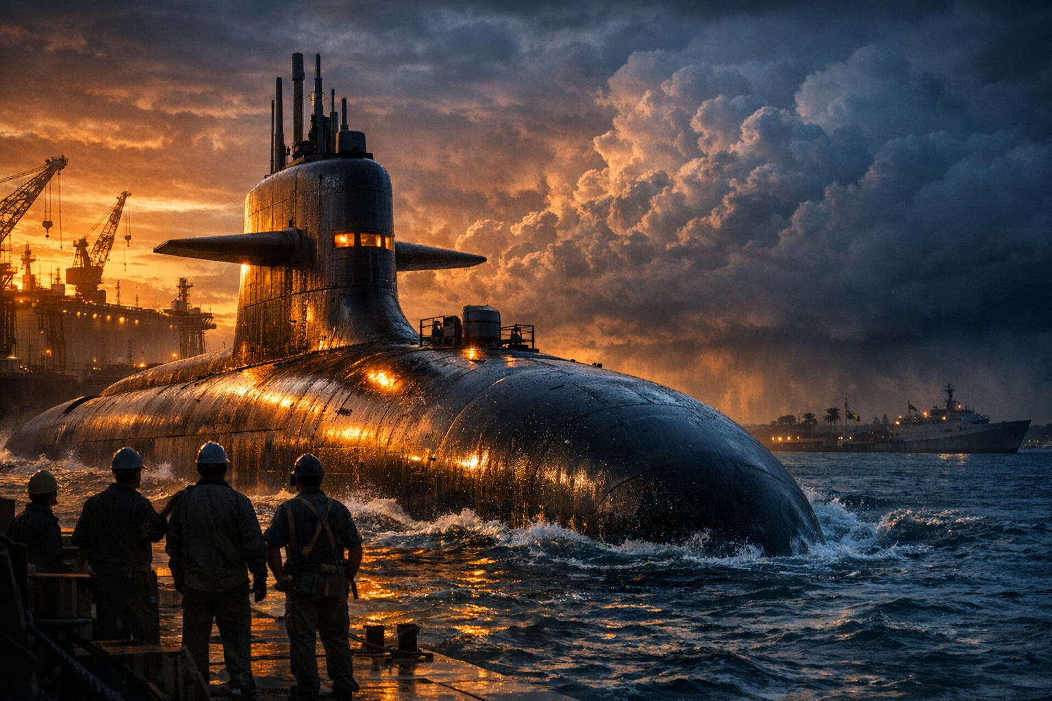 Em 2026, o PROSUB entrou no ano com déficit de cerca de R$ 110 milhões no mínimo operacional, pressionando contratos, cronograma e o submarino nuclear Álvaro Alberto.