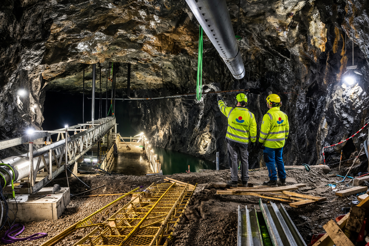 um antigo depósito de petróleo se transforma em uma garrafa térmica gigante