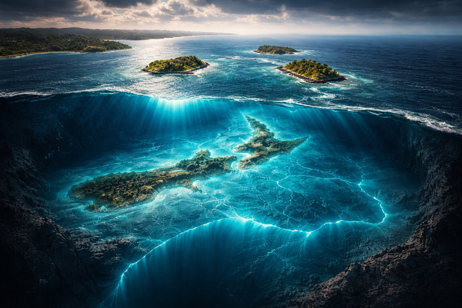 Um continente de 4,9 milhões de km² ficou 95% escondido sob o oceano por milhões de anos, em 2025, algo surpreendente aconteceu: a Zelândia, que levou mais de 375 anos para ser reconhecida, agora foi totalmente mapeada, mudando o mapa geológico da Terra