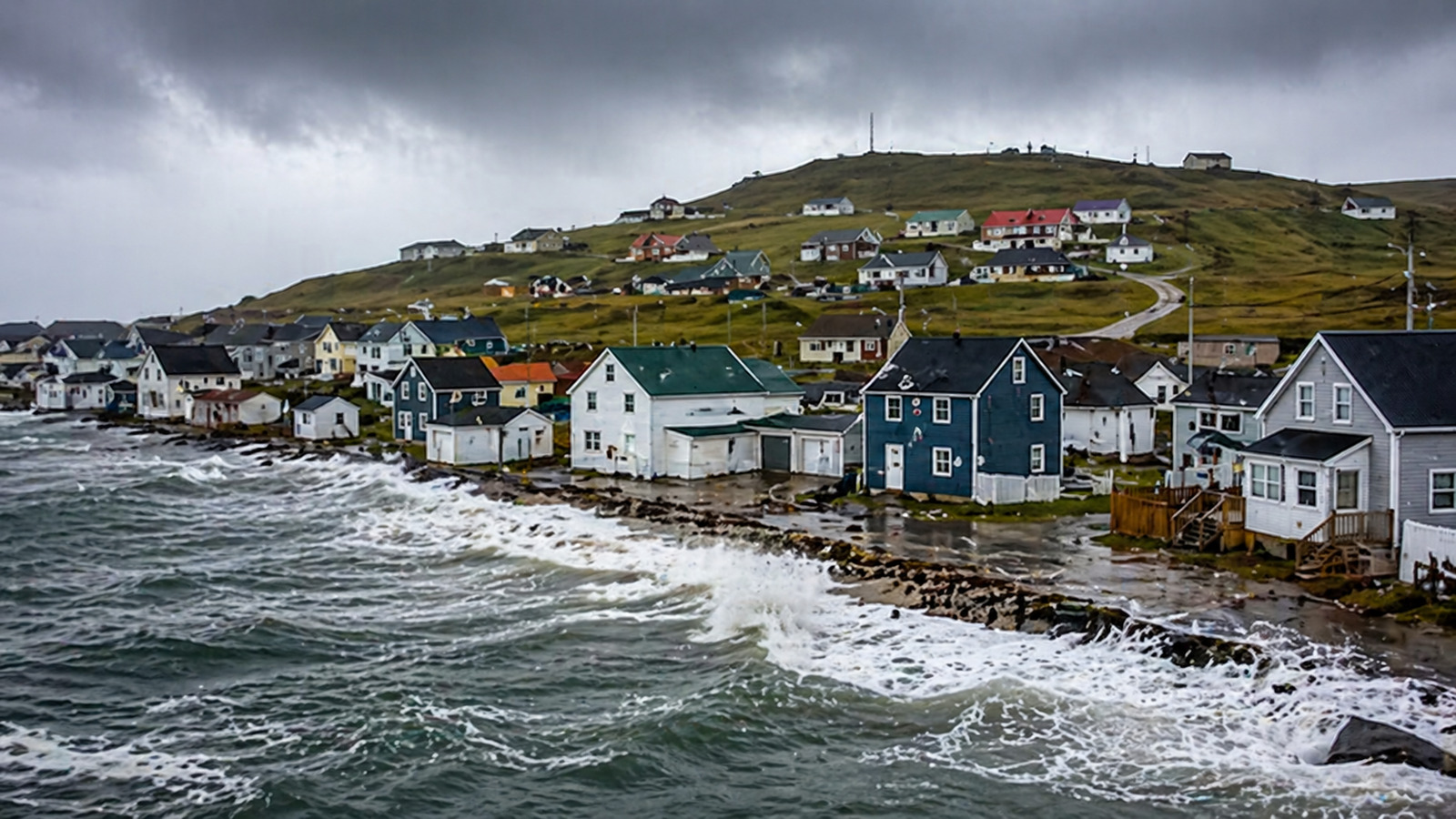 Cidade, Vila francesa, Erosão, Nível do mar