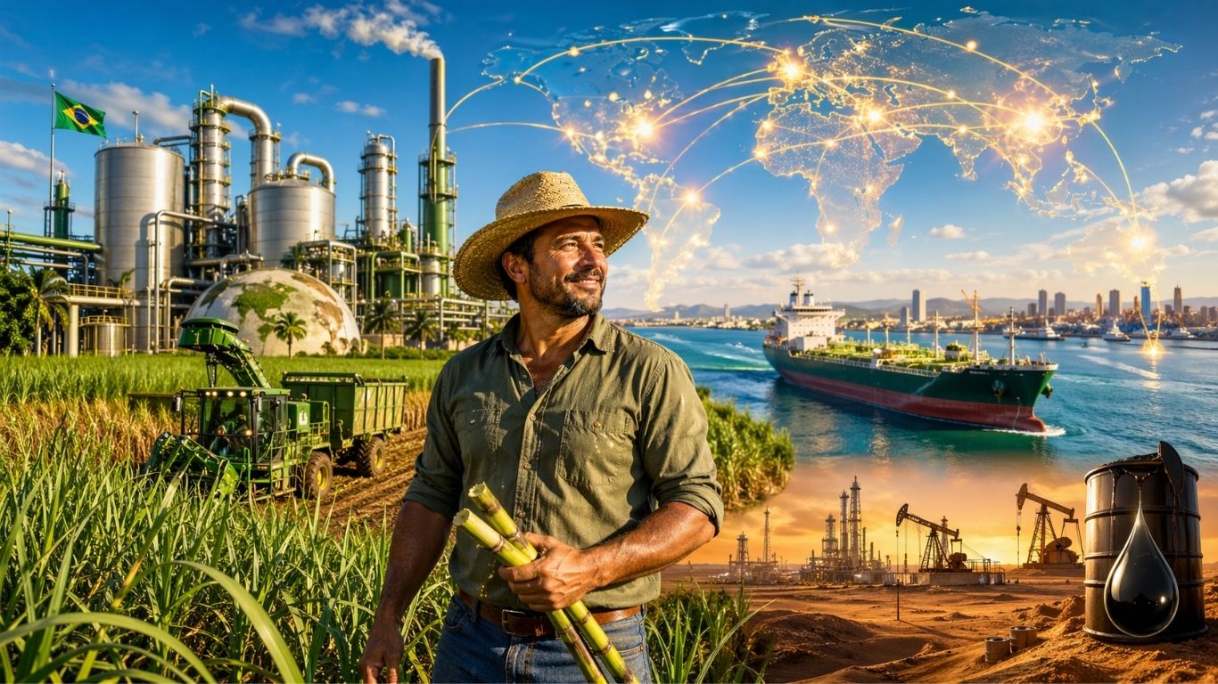 Alta do petróleo no Oriente Médio recoloca etanol brasileiro no centro do mercado global, abre espaço para novos acordos comerciais com Europa e Ásia e pode ampliar exportações