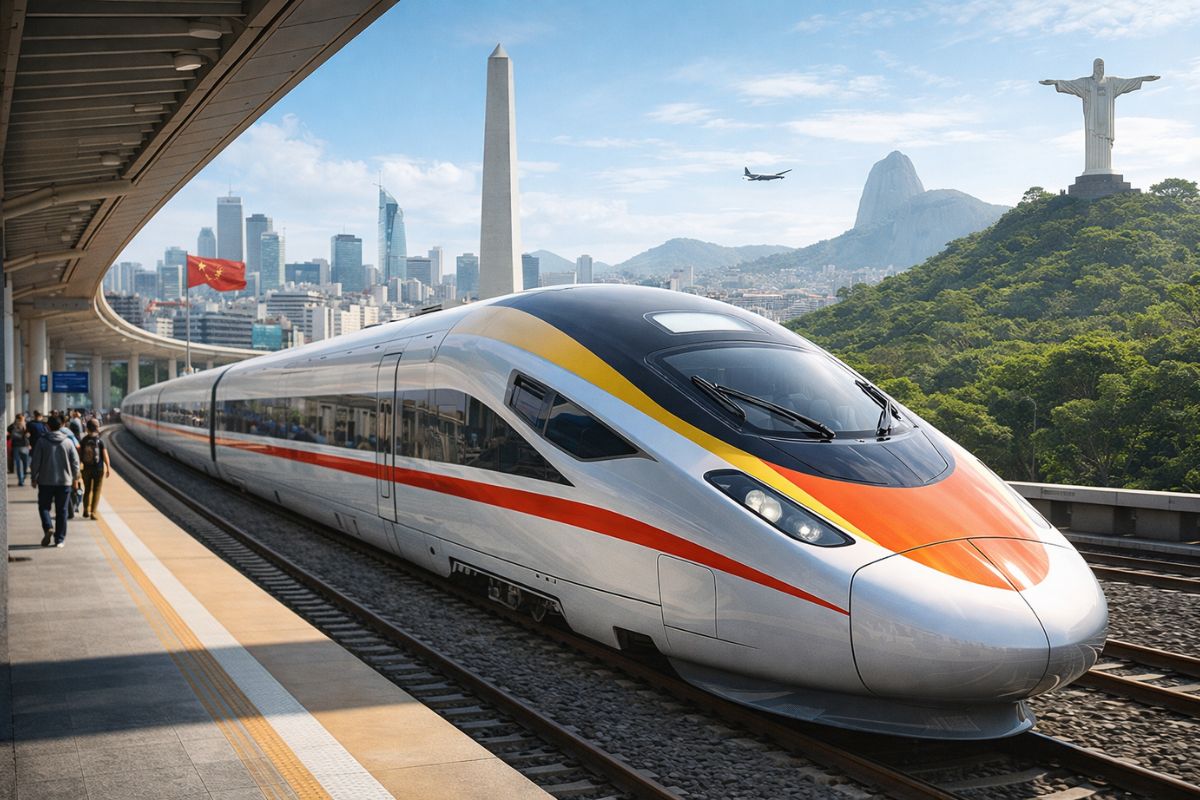 O trem Lima-Ica será o mais rápido da América do Sul: 200 km/h, 6,5 bilhões de dólares, 20 mil empregos e 12 milhões de beneficiados no Peru.