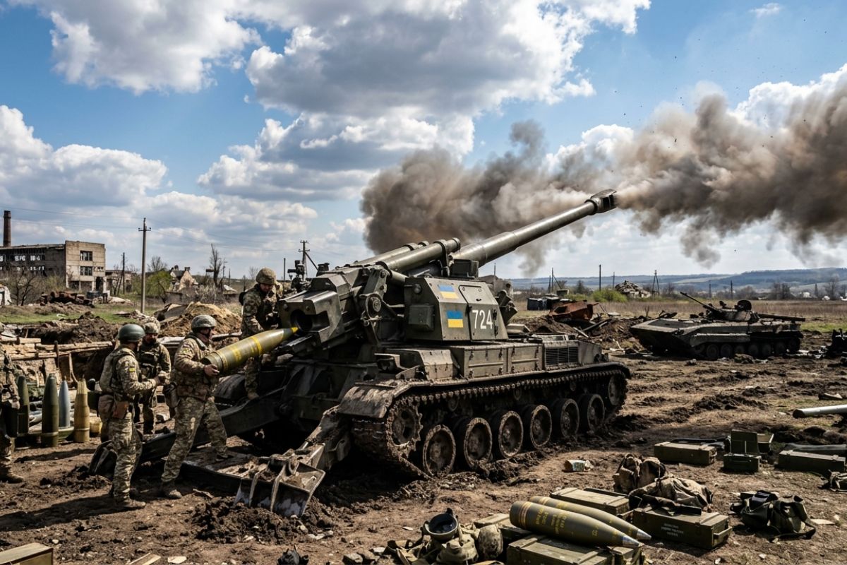 Arma criada para enfrentar o Exército Soviético reaparece na Ucrânia, volta ao campo contra a Rússia com projéteis de 90 quilos, histórico nuclear e poder brutal