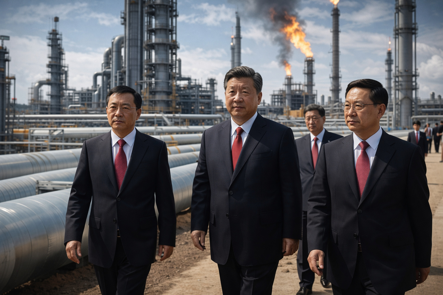 China impõe uma nova era ao assinar projeto de US$ 5,1 bilhões para ampliar um dos maiores campos de gás do planeta, adicionar 10 bilhões de m³ por ano e reforçar uma engrenagem energética que já move 30 bilhões de m³ anuais rumo ao seu mercado