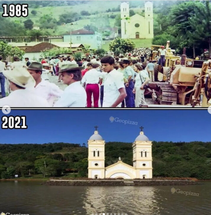 Cidade, Itá, Cidade submersa