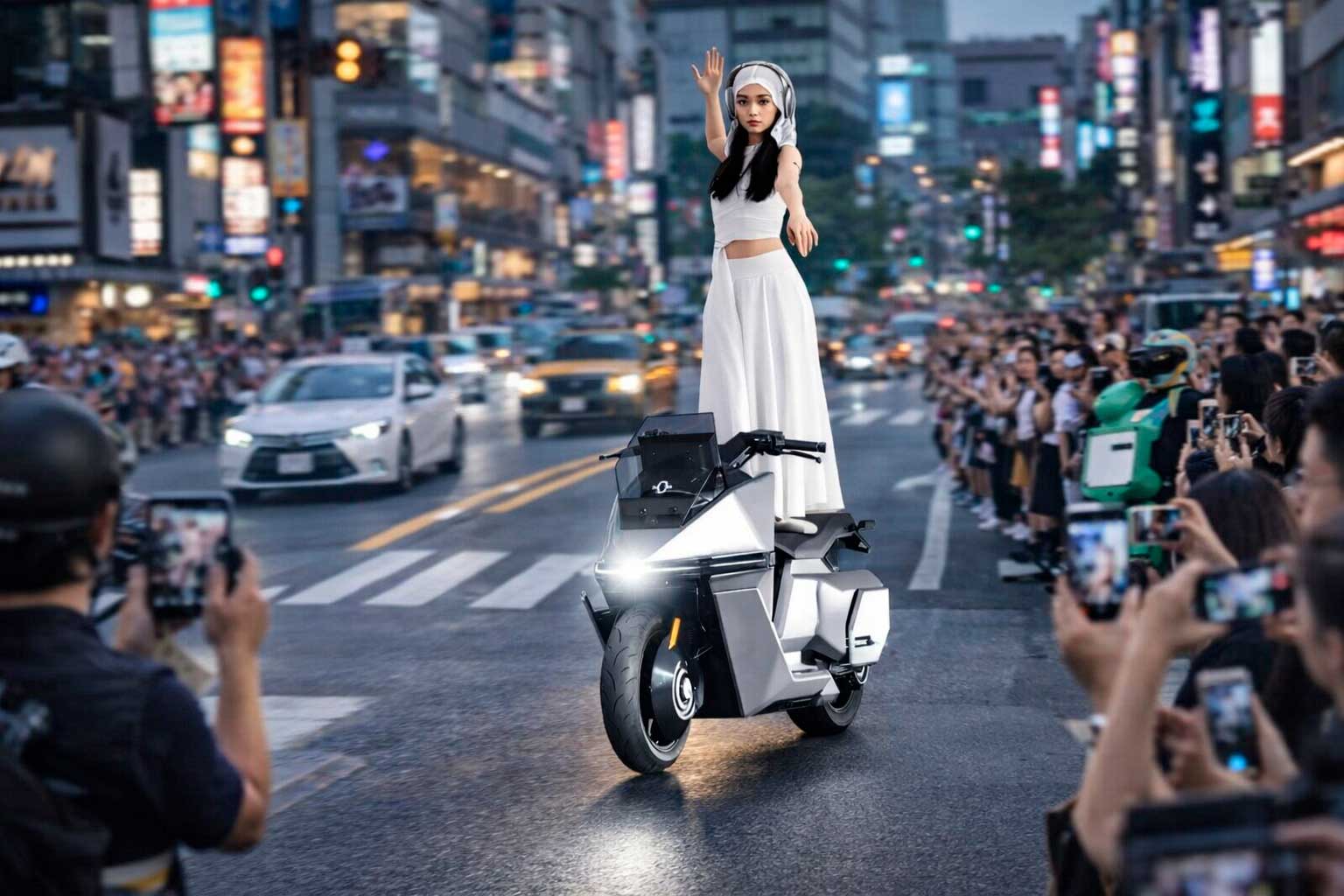 China anuncia produção da OMO X, scooter elétrica com autoequilíbrio e funções autônomas que leva ao mercado uma tecnologia ainda experimental entre grandes marcas