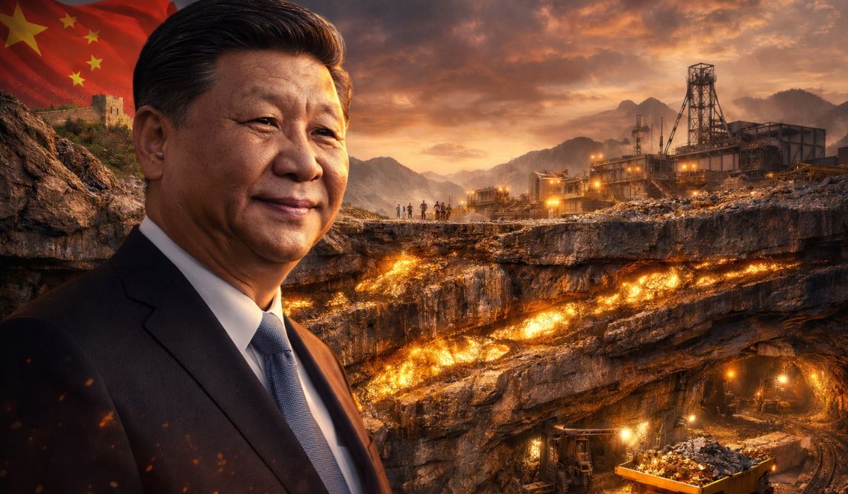 Descoberta de ouro em Hunan reacende disputa pela maior jazida do mundo e revela como a geologia profunda pode mudar o setor. (Imagem: Ilustrativa)