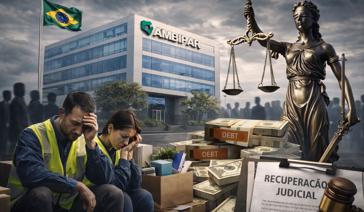 Ambipar pede mais 75 dias à Justiça dos EUA, avalia o Chapter 15 e tenta preservar 23 mil empregos em reestruturação global do grupo. (Imagem: Ilustrativa)