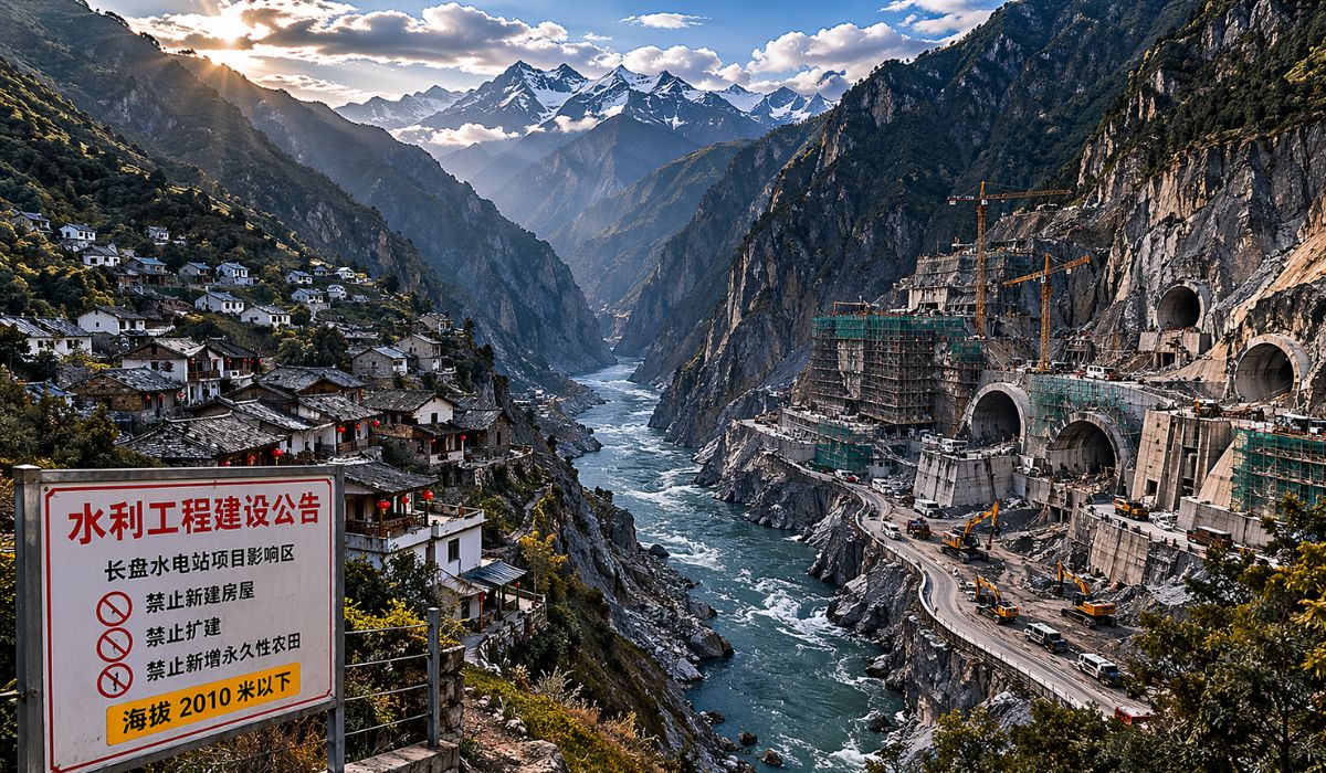 Tiger Leaping Gorge volta ao centro do debate com a barragem de Longpan, restrições em Yunnan e alerta sobre risco geológico. (Imagem: Ilustrativa)