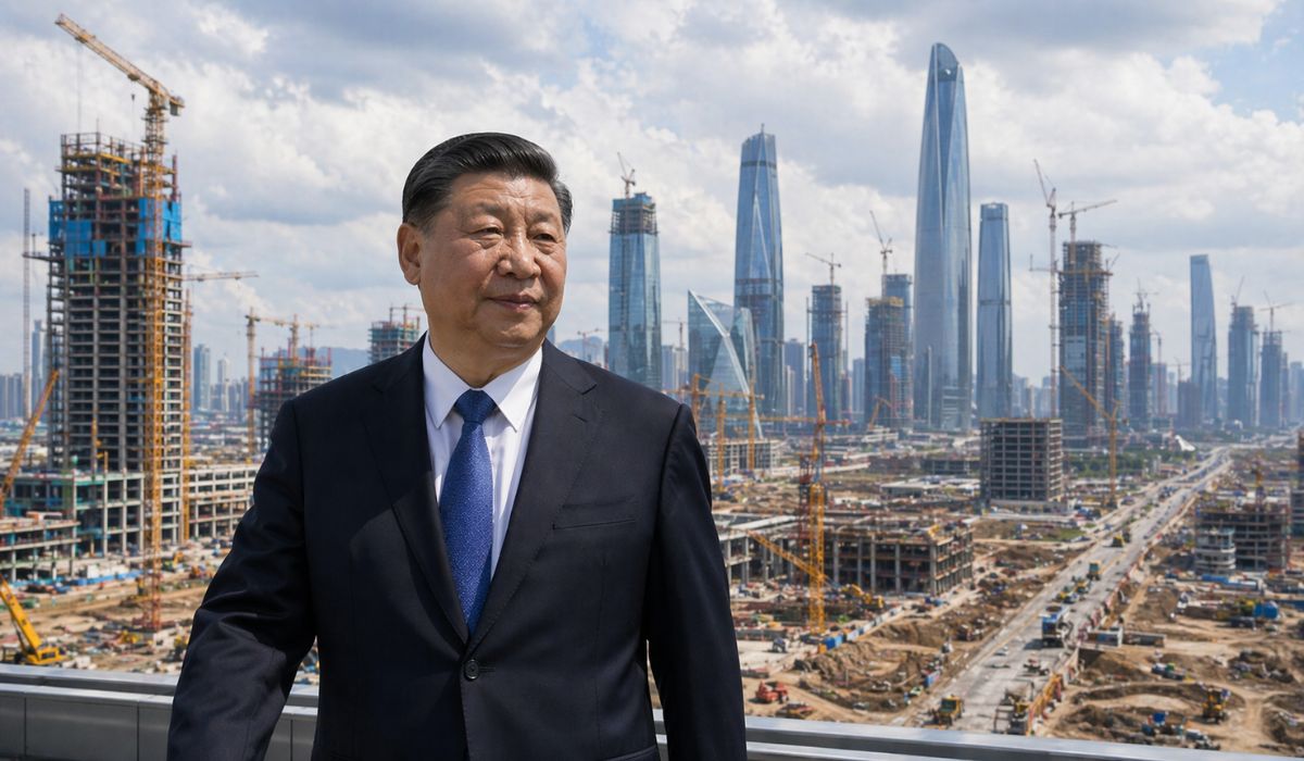Xi cobra avanços em Xiong’an, megacidade planejada pela China para desafogar Pequim e concentrar inovação, estatais e serviços. (Imagem: Ilustrativa)