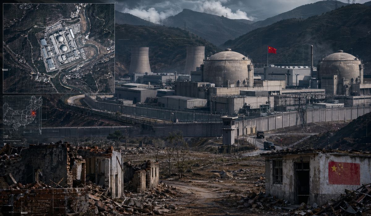 Imagens de satélite indicam que aldeias desapareceram em Sichuan e deram lugar a estruturas nucleares em área sensível da China.