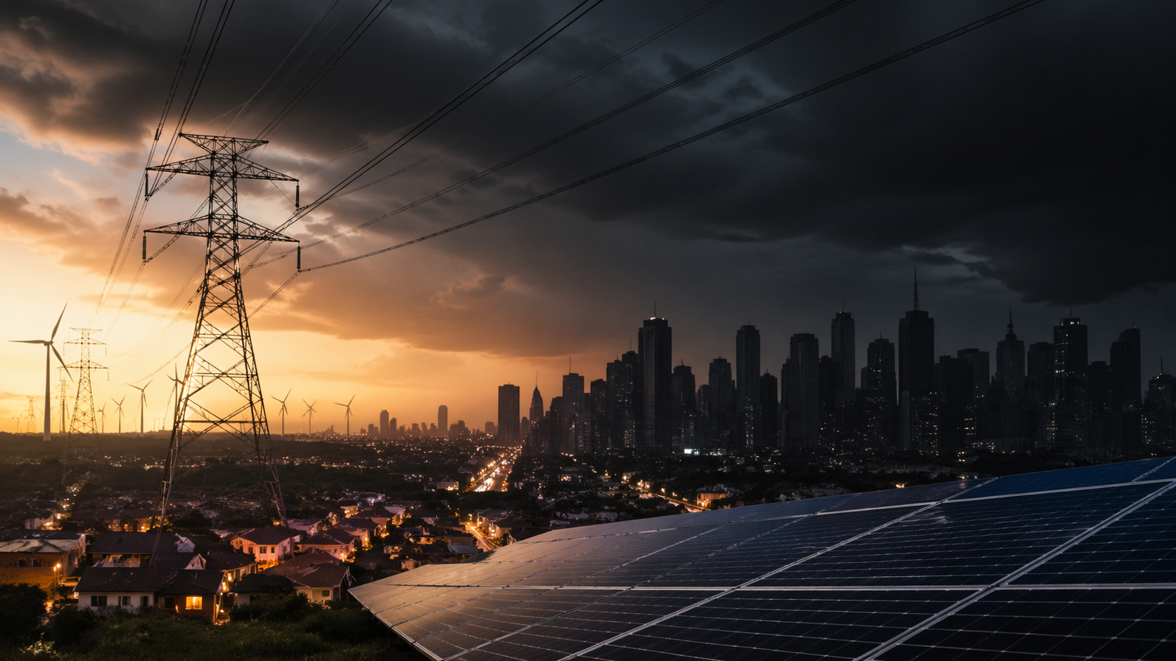 Especialistas alertam o Brasil que redes elétricas antigas estão à beira do colapso com excesso de energia solar e eólica