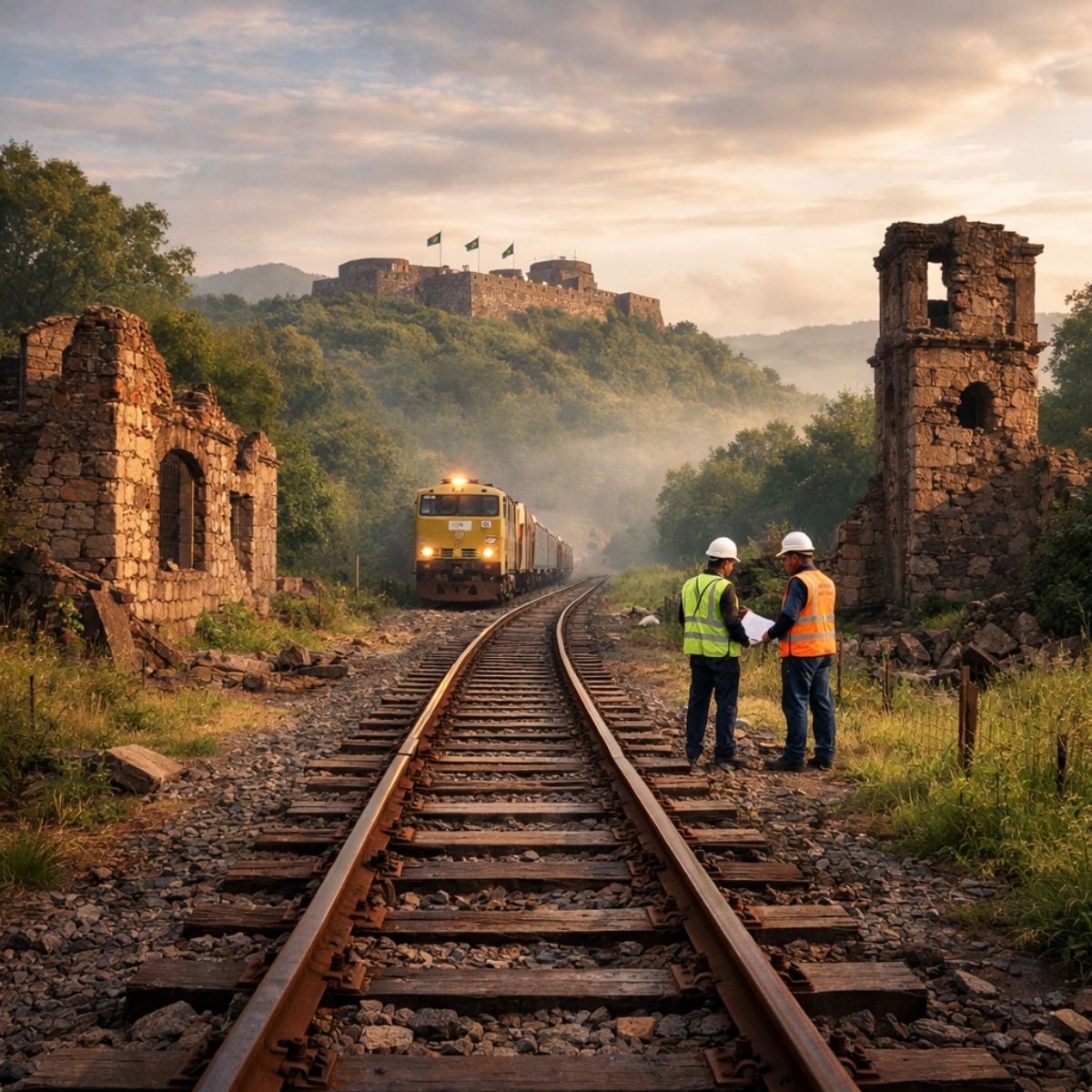 A ferrovia do Contestado, parada há 3 décadas em SC, pode voltar a operar. Canoinhas pediu estudo e o governo federal já avalia com a Rumo o futuro do trecho.