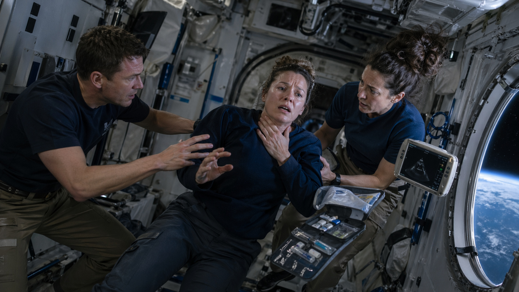 Astronauta perde a fala por 20 minutos dentro da ISS, provoca a 1ª evacuação médica da história da estação e revela um gargalo crítico da NASA: no espaço, exames avançados ainda dependem do retorno à Terra.