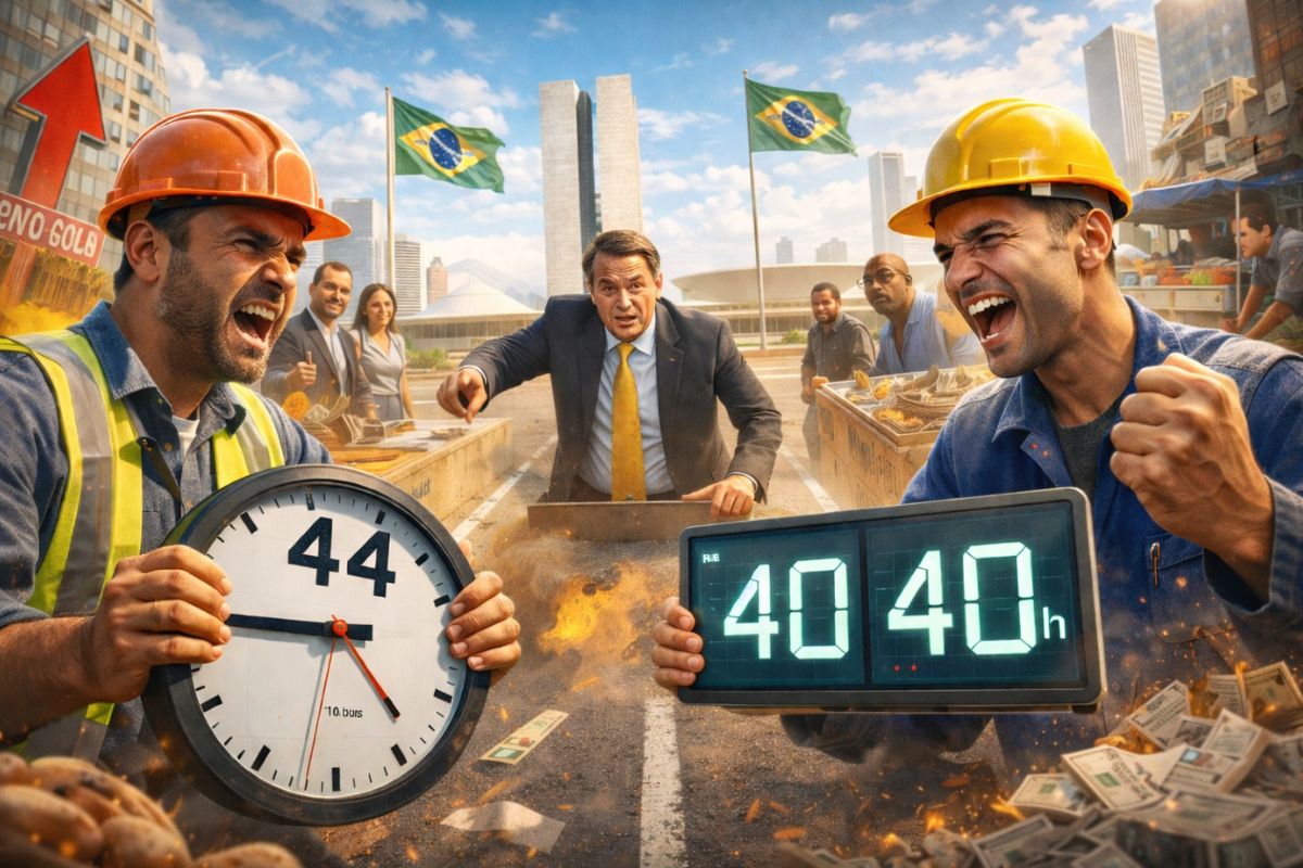 Governo acelera projeto para acabar com a escala 6x1 e reduzir jornada de 44 para 40 horas sem cortar salários, mas risco de inflação e informalidade entra na conta
