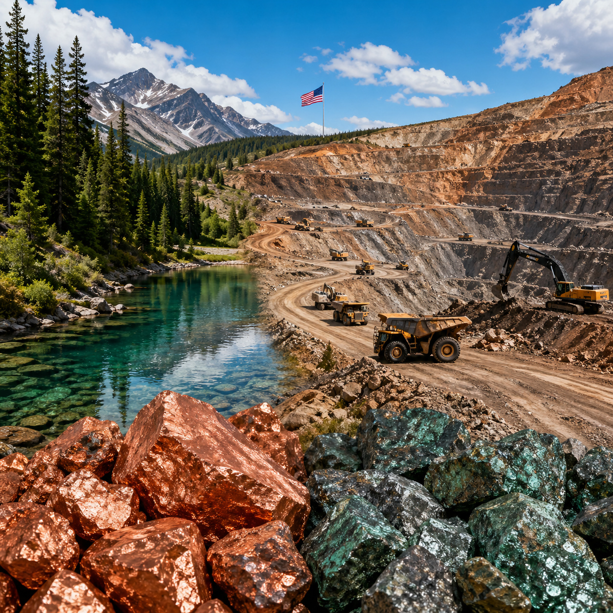 Trump autoriza derrubada barreira ambiental de 20 anos e reabre caminho para mineração de cobre e níquel perto de uma das áreas naturais mais protegidas dos EUA, colocando minerais críticos e risco ambiental em rota de colisão