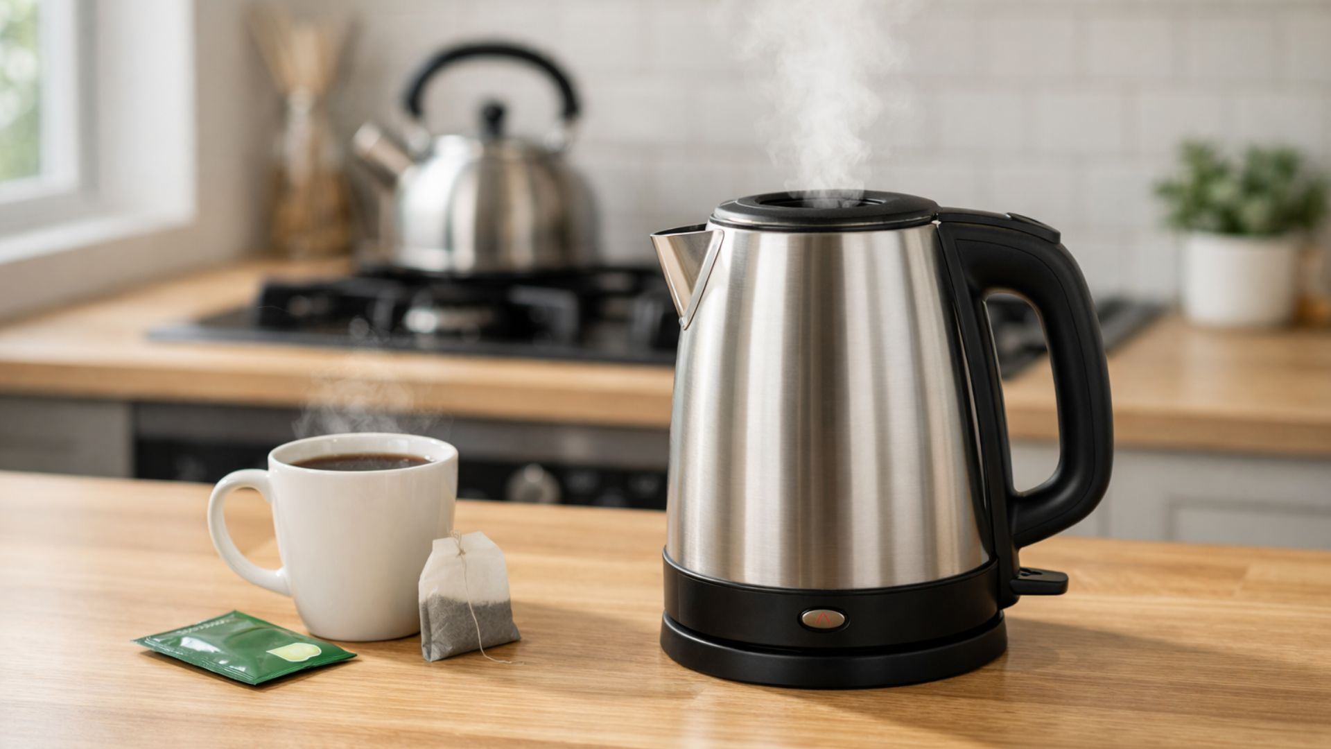 Chaleira elétrica ganha espaço por ser mais rápida, econômica e prática que o fogão, otimizando o preparo de bebidas e receitas no dia a dia.