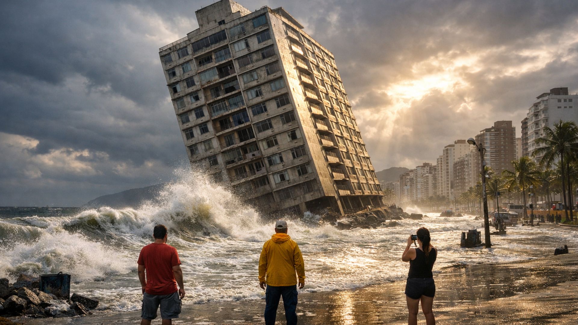 Santos busca R$ 200 milhões do BNDES para conter avanço do mar, reduzir alagamentos e modernizar drenagem urbana.