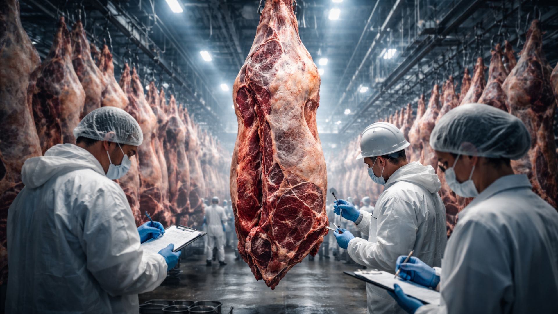 China suspende frigorífico brasileiro após detectar substância irregular e aumenta fiscalização sobre carne bovina exportada pelo Brasil.