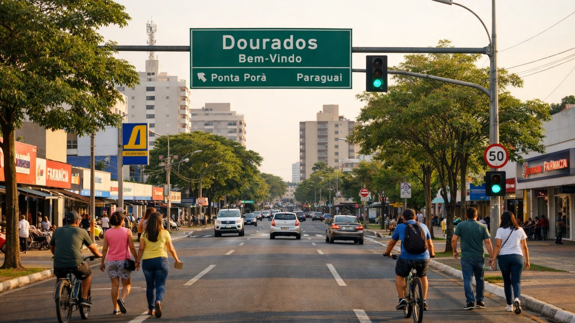 Dourados cresce como polo regional no MS, atrai moradores pela qualidade de vida, custo menor e estrutura urbana com acesso rápido a serviços.