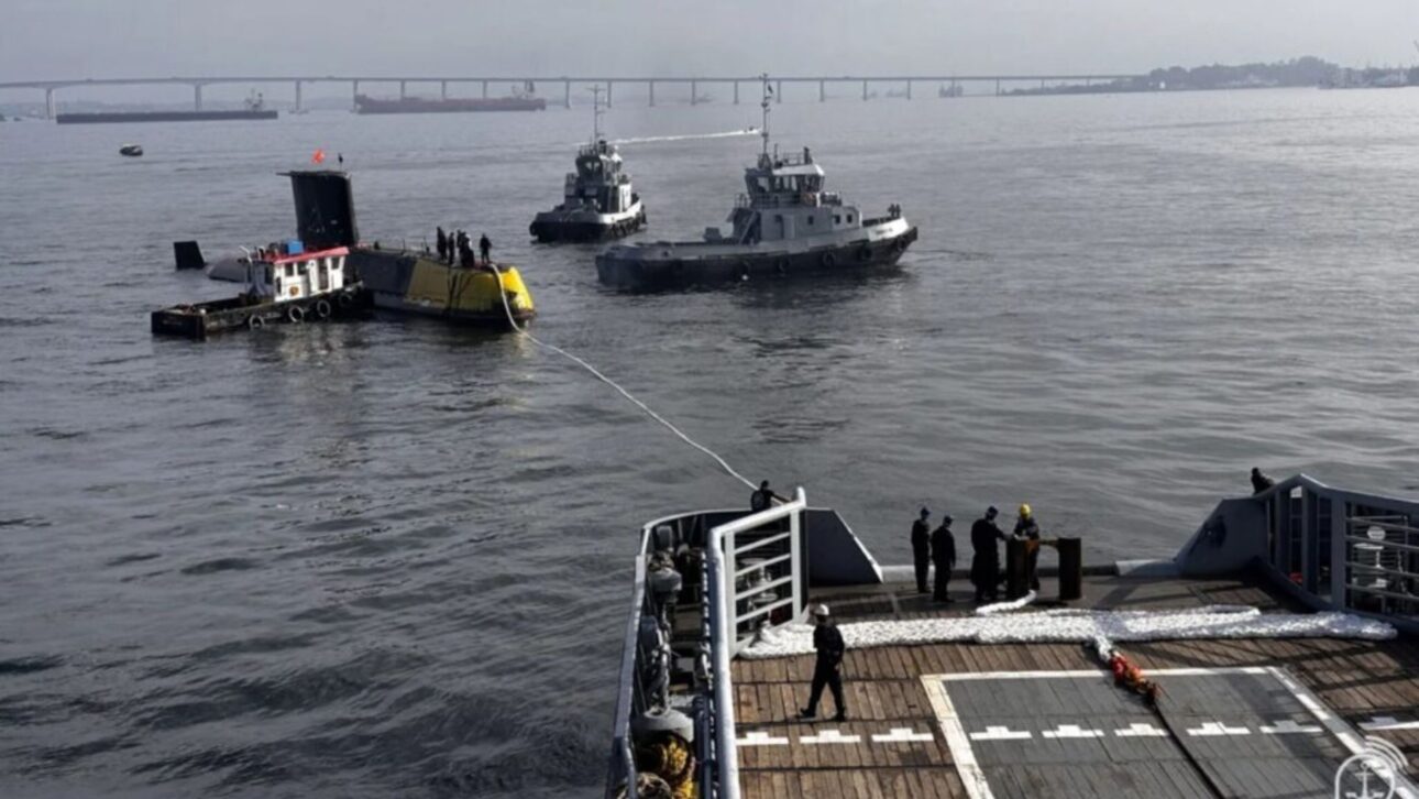 Marinha mobiliza 1.500 militares em operação com torpedo, submarino e resgate a 500 km no mar durante exercícios no RJ.