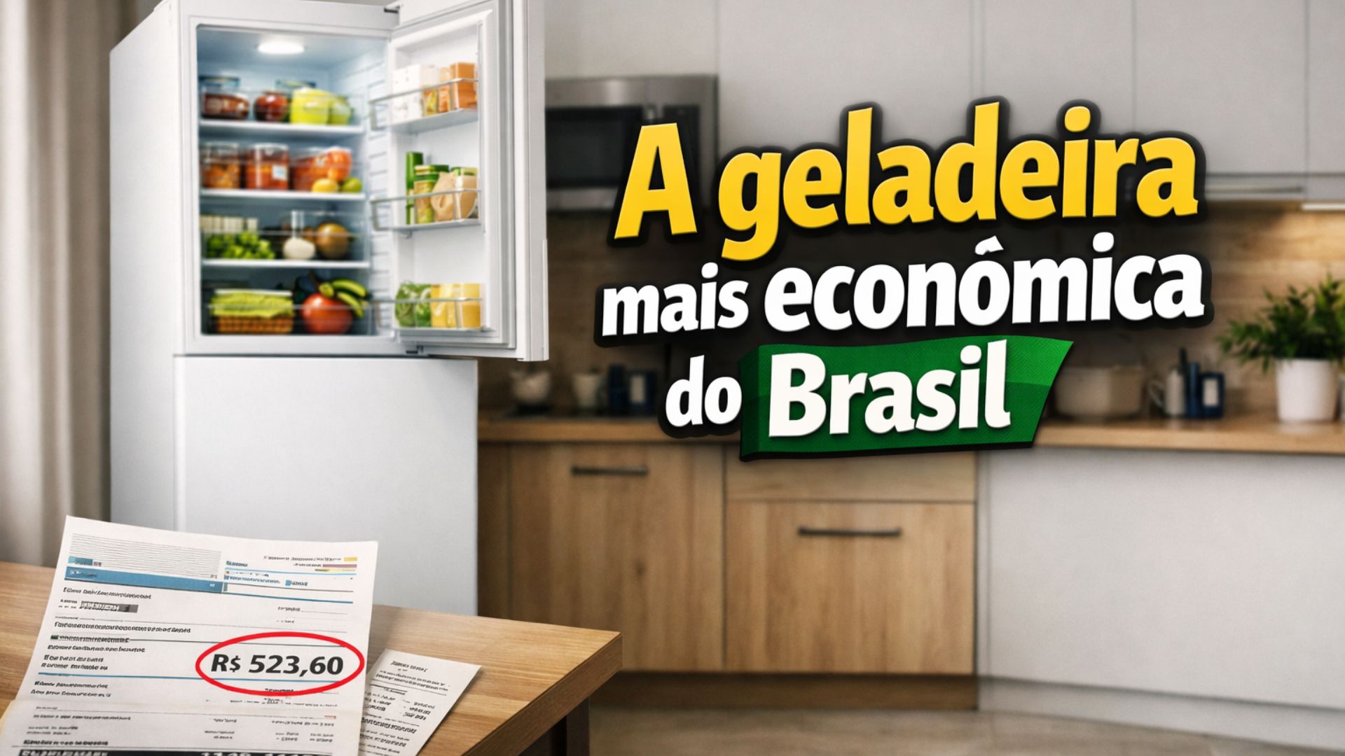 Geladeira mais econômica do Brasil consome só 26,5 kWh/mês e pode reduzir a conta de luz. Veja ranking atualizado e modelos mais eficientes.