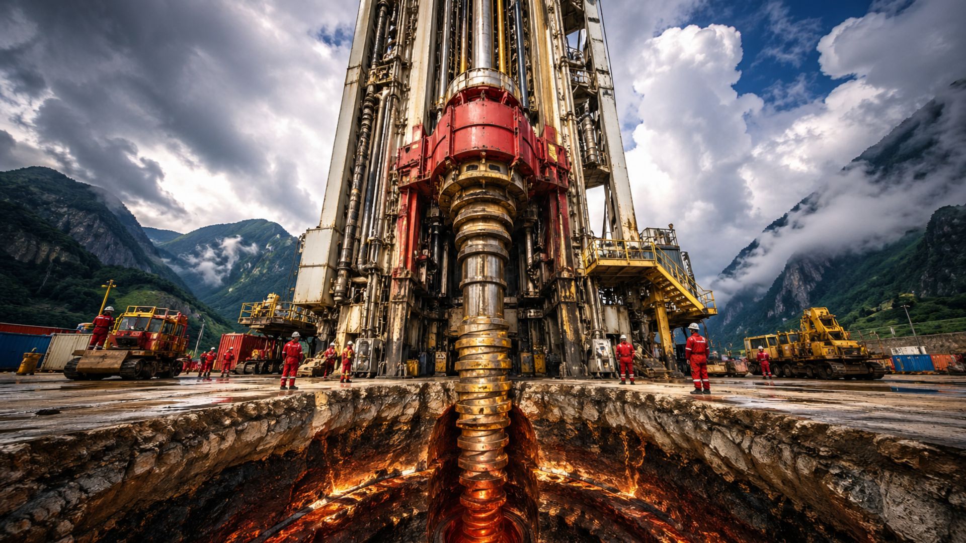 China supera 10 mil metros em perfuração na Bacia de Sichuan, enfrentando calor extremo e revelando novos dados sobre geologia profunda.