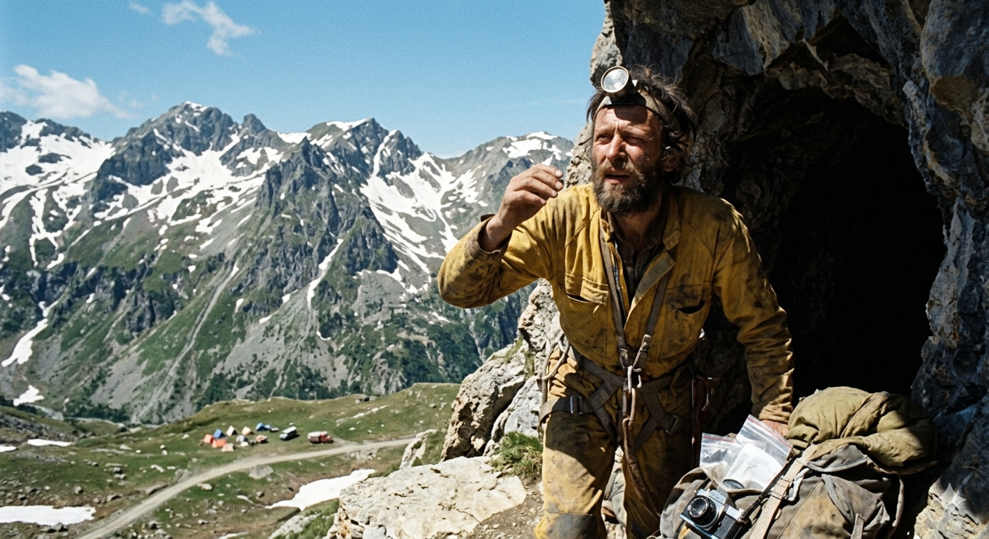 Um geólogo francês passou 63 dias sozinho dentro de uma caverna nos Alpes, sem relógio e sem luz do sol. Quando saiu, pensava que haviam passado apenas 35 dias: o experimento revelou que o corpo humano tem um relógio interno próximo de 25 horas, não exatamente 24, e que a civilização nos obriga a ajustar esse tempo todos os dias