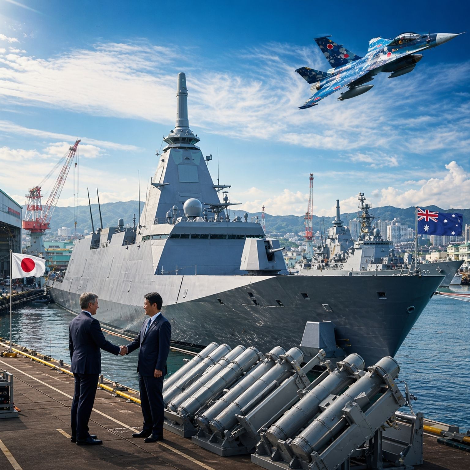 Japão encerra proibição de quase 80 anos e libera exportação de armamento letal, de caças a mísseis e navios, sob aprovação do Conselho de Segurança, limitado a 17 países