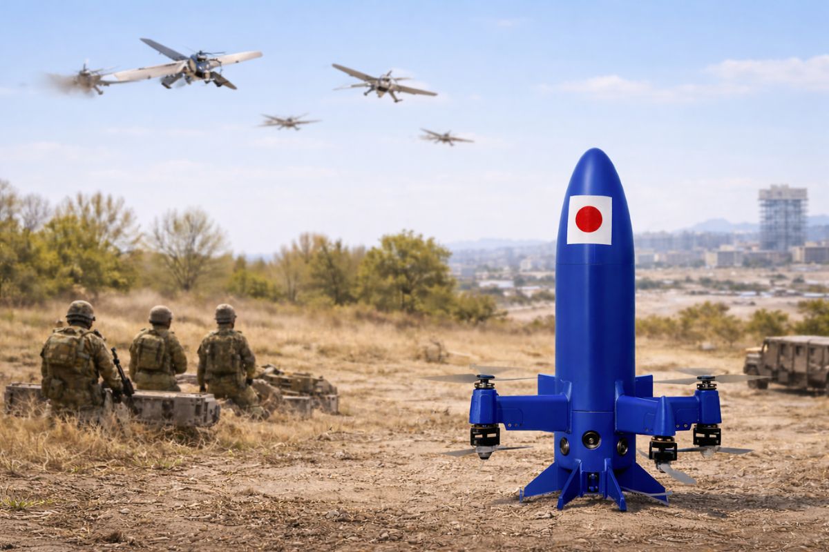 Japão entra na guerra com drone Terra A1 de US$ 2 mil e vira a matemática contra Putin ao derrubar enxames de drones iranianos por uma fração do custo (2)