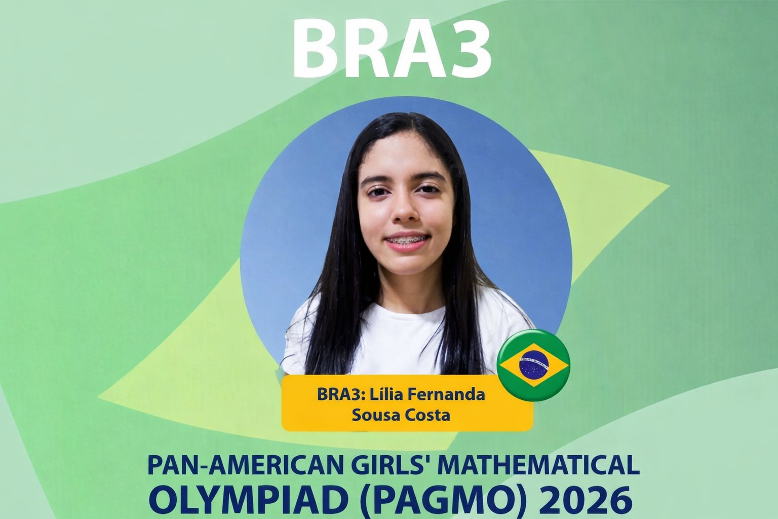 Menina de 14 anos estudante de escola pública no Nordeste, entra para a história, conquista vaga inédita e vai representar o Brasil em olimpíada internacional de matemática