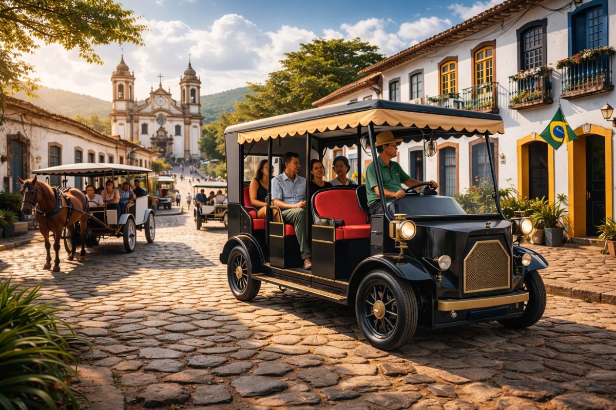 Minas troca charretes por modelos elétricos em cidades turísticas, com leis municipais, apoio do Ministério Público e indenização aos operadores para manter o passeio e reduzir riscos no (1)