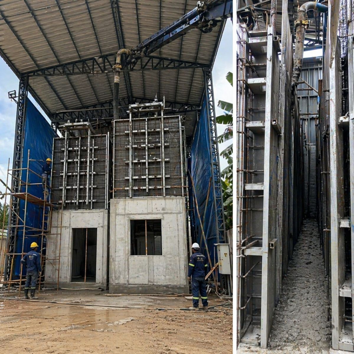Inventor do Pará criou um robô construtor que levanta as paredes de uma casa em 24h com concreto armado. Tecnologia 100% do Brasil já negocia 1.000 unidades.