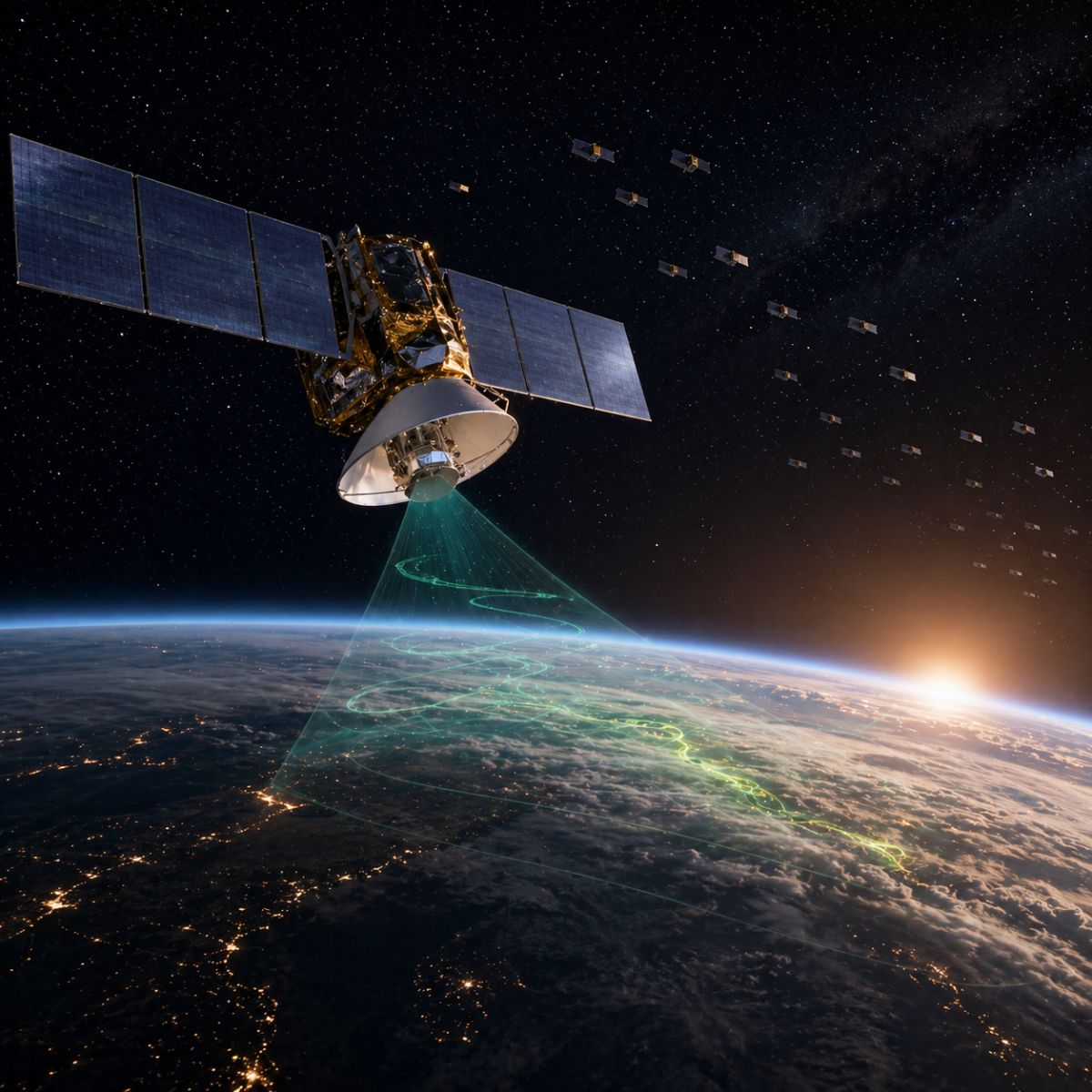 A China lançou o satélite mais avançado para farejar gases de efeito estufa. A rede de 150 satélites faz monitoramento ambiental sem precedentes.