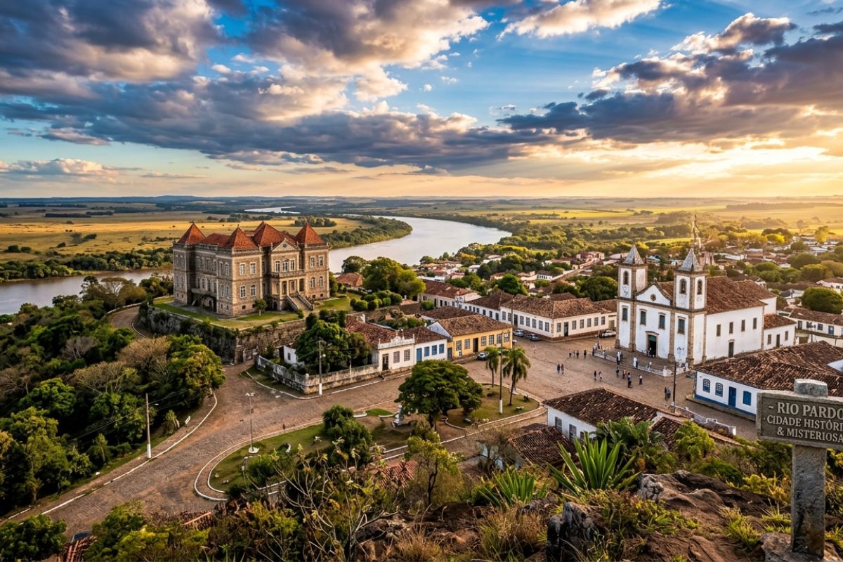 Rio Pardo, a cidade mais misteriosa do Rio Grande do Sul castelo dos Pampas intocável, tesouro do Menino-Diabo sumido, santa de noiva, túneis invisíveis e maldição (1)