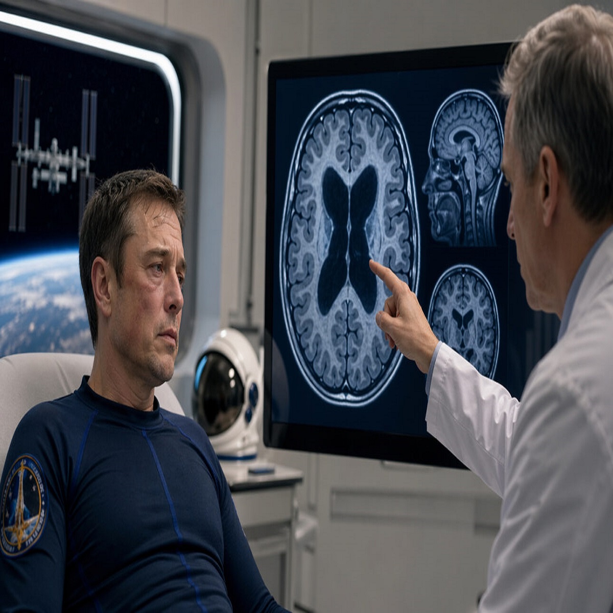 Seis meses no espaço fazem o cérebro subir dentro do crânio, ampliam cavidades cerebrais em até 25% e deixam sequelas estruturais por até três anos, criando um risco silencioso para astronautas que embarcam em uma segunda missão antes da recuperação completa