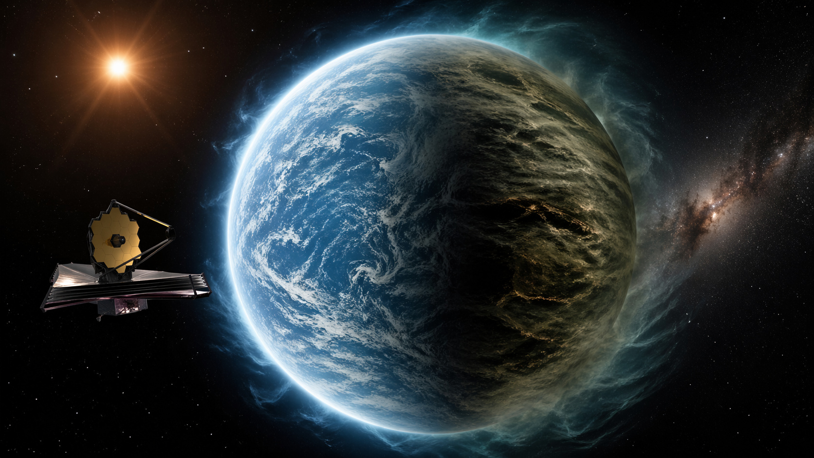 Planeta a 73 anos-luz intriga cientistas ao revelar atmosfera com gases complexos detectados pelo James Webb, mas TOI-270 d pode esconder um oceano global ou ser quente demais para qualquer forma de vida conhecida
