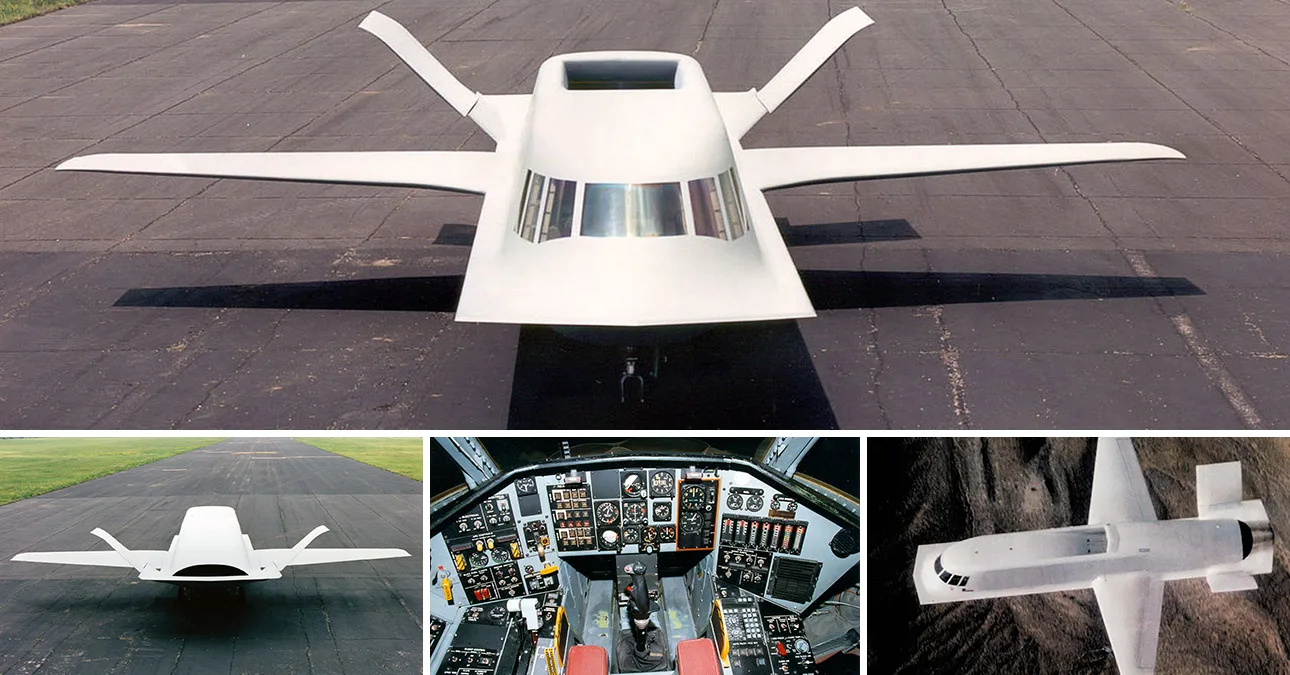 Avião secreto Tacit Blue, a “baleia invisível”, realizou mais de 130 voos e revolucionou a tecnologia stealth ao operar radar sem ser detectado.