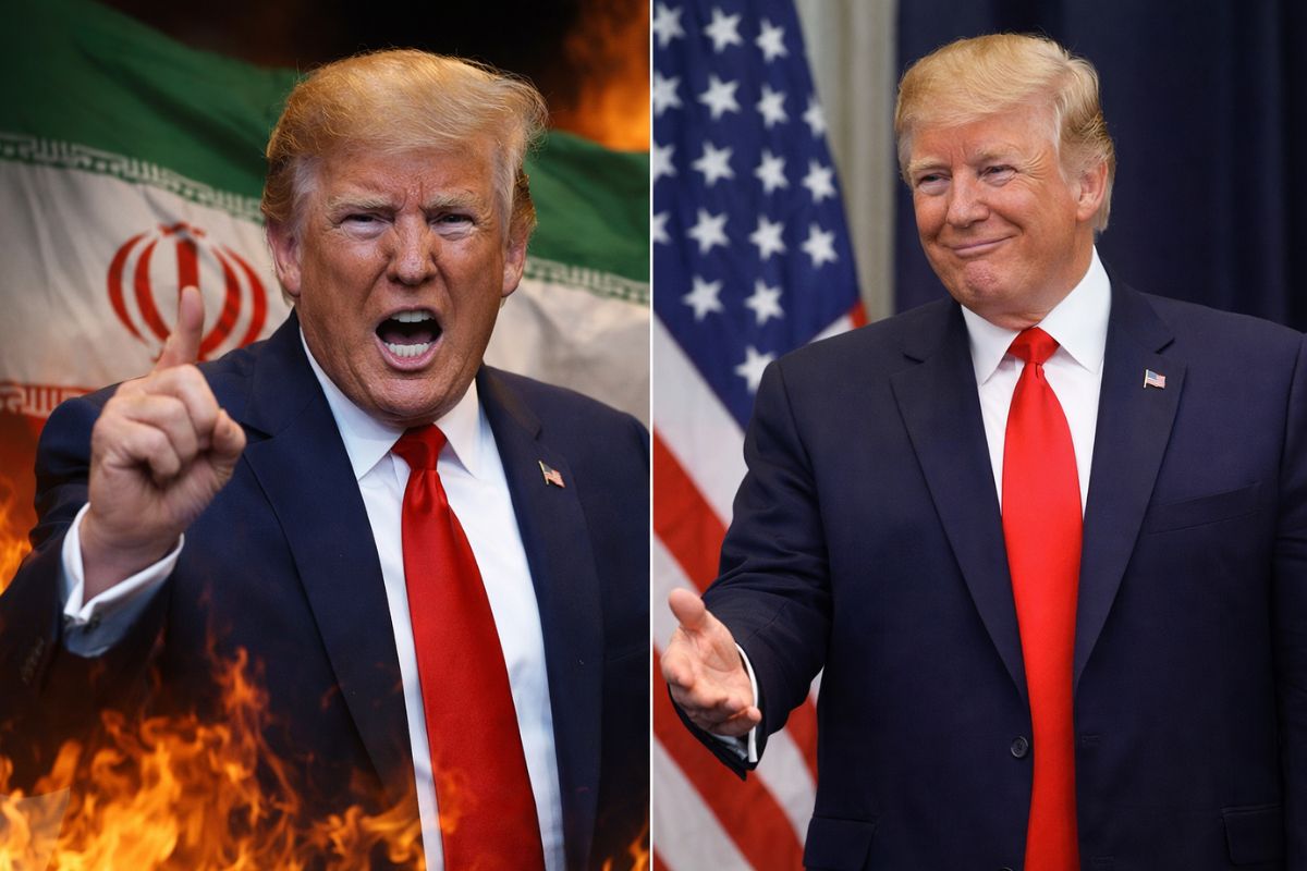 A Teoria do Louco explica por que Trump ameaçou destruir o Irã e horas depois ofereceu trégua. Estratégia de Nixon gera oscilações bilionárias no mercado.